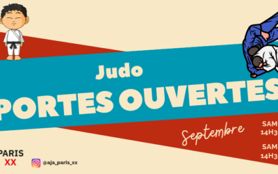 Portes ouvertes judo septembre 2023