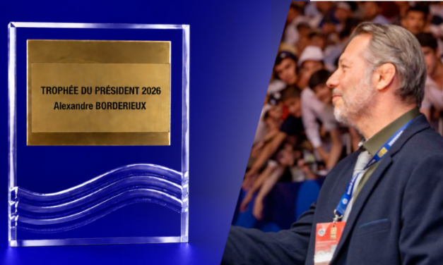Prix du Président France Judo 2026 : Alexandre Borderieux récompensé