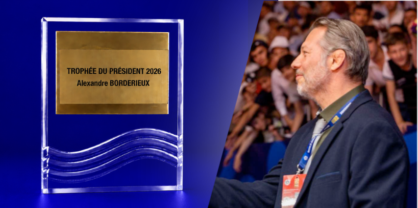 Prix du Président France Judo 2026 : Alexandre Borderieux récompensé