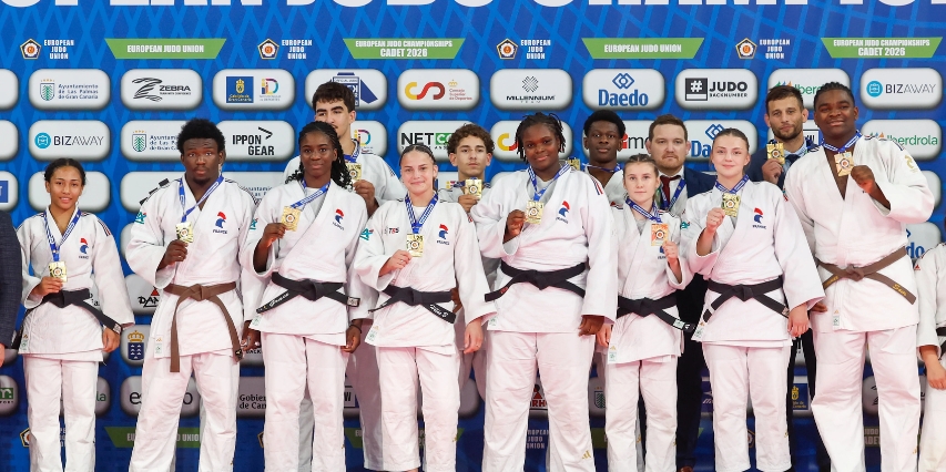 Championnats d&rsquo;Europe Cadets 2026 : Osiris Nandjo champion d&rsquo;Europe par équipes avec la France